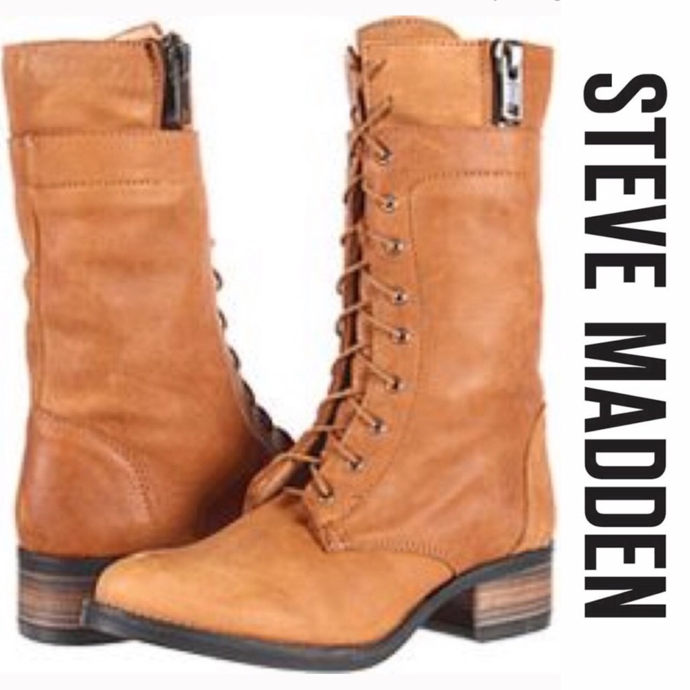 Steve Madden Combat Boots